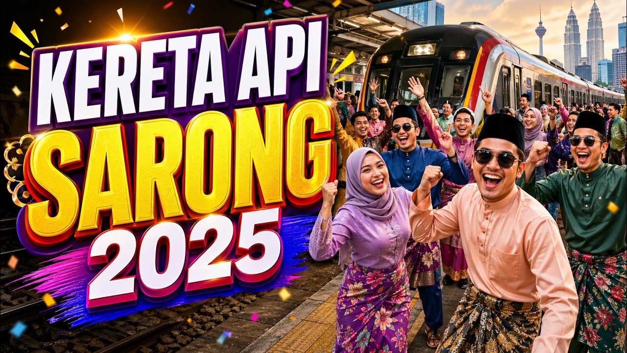 KERETA API SARONG 2025 #kualalumpur #trx #malaysiatourism #keretapi #bukitbintang
