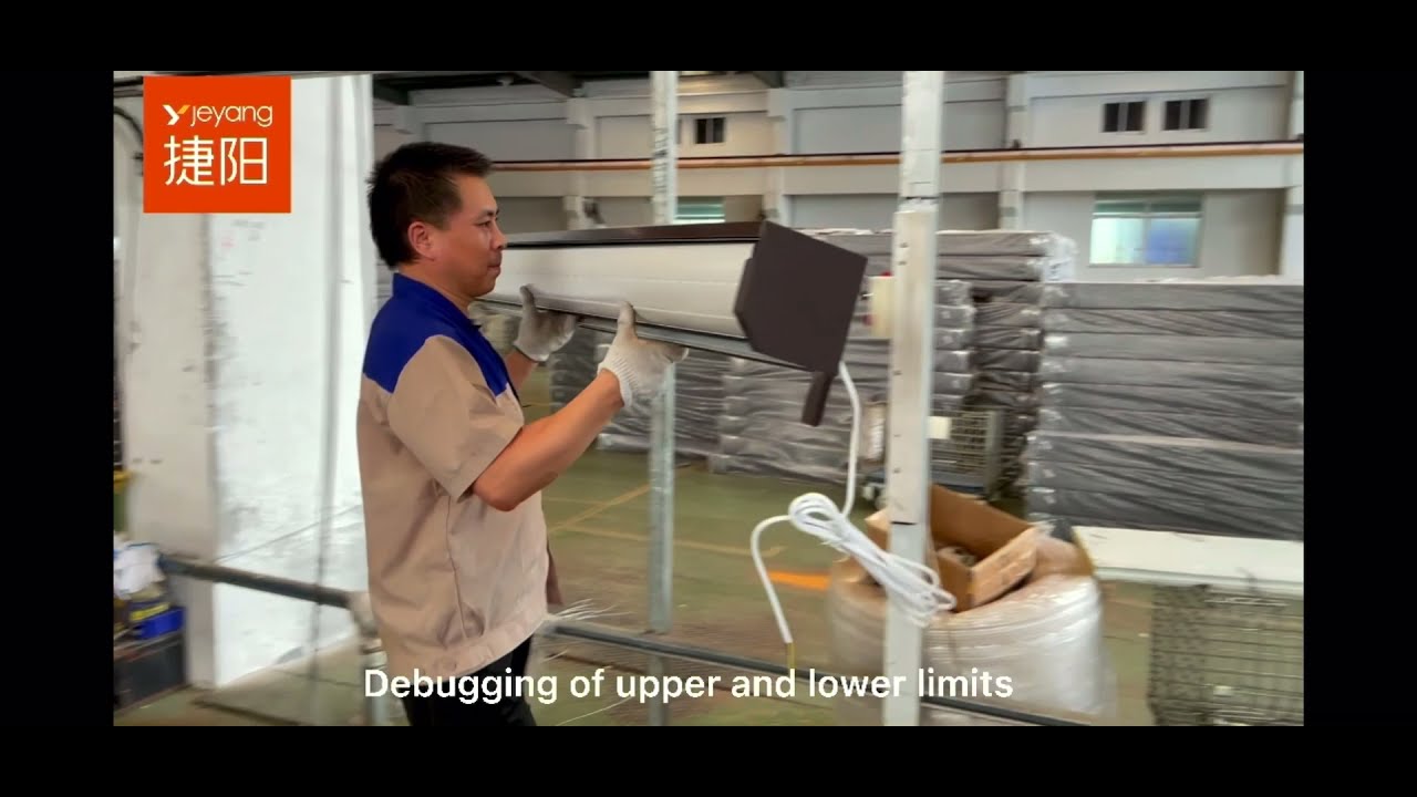 How to install roller shutters.