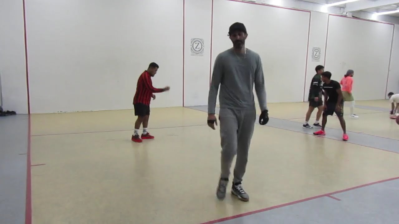 Zerega - B Doubles 1st Rd - AJ & Syed vs Moe & Buzzy - Filmed By Handball Social - 2.7.2026