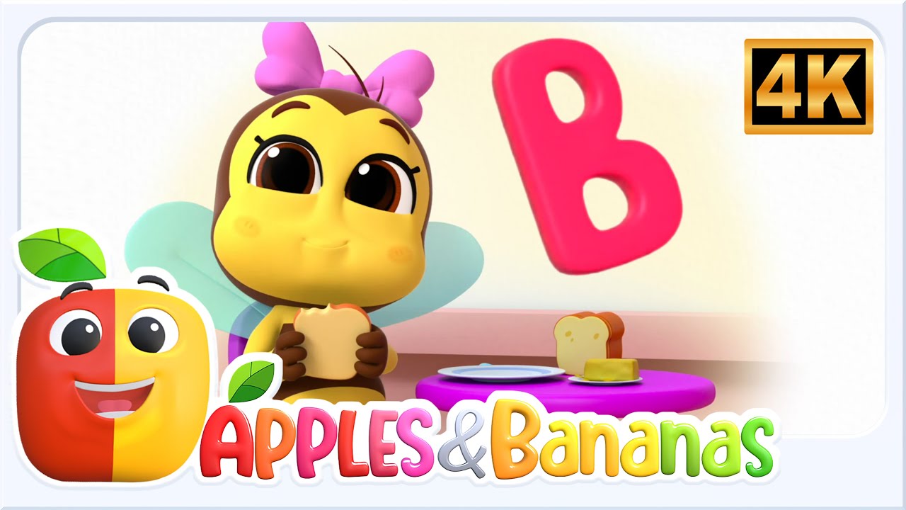 Busy B , Letter B Story For Kids And More Fun Educational Videos