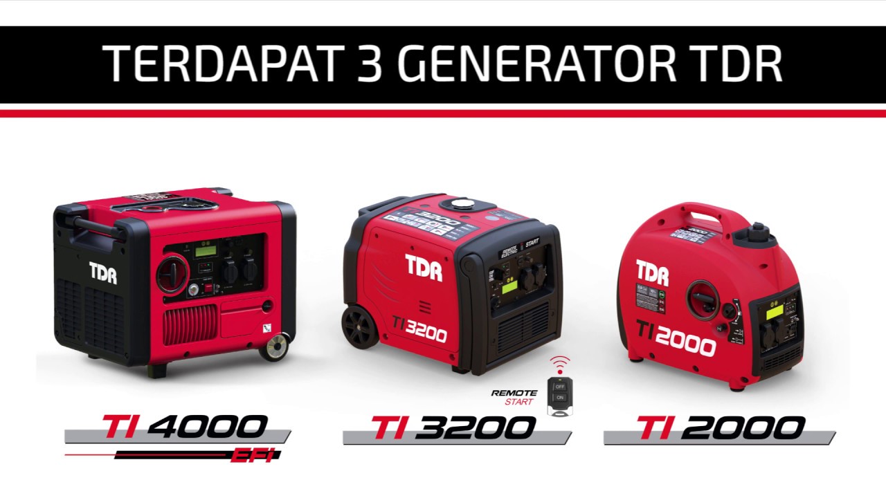 TDR Inverter Generator Set