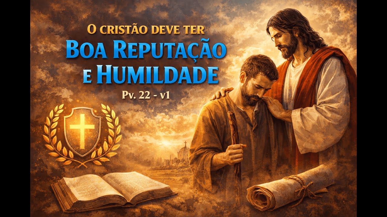 Pastor Lowry Tschaikowski - O cristão deve ter boa reputação e humildade. PV: 22 - v1