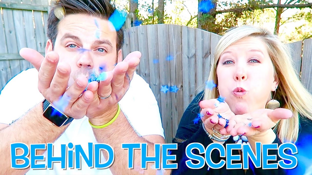 GENDER REVEAL - BEHIND THE SCENES!
