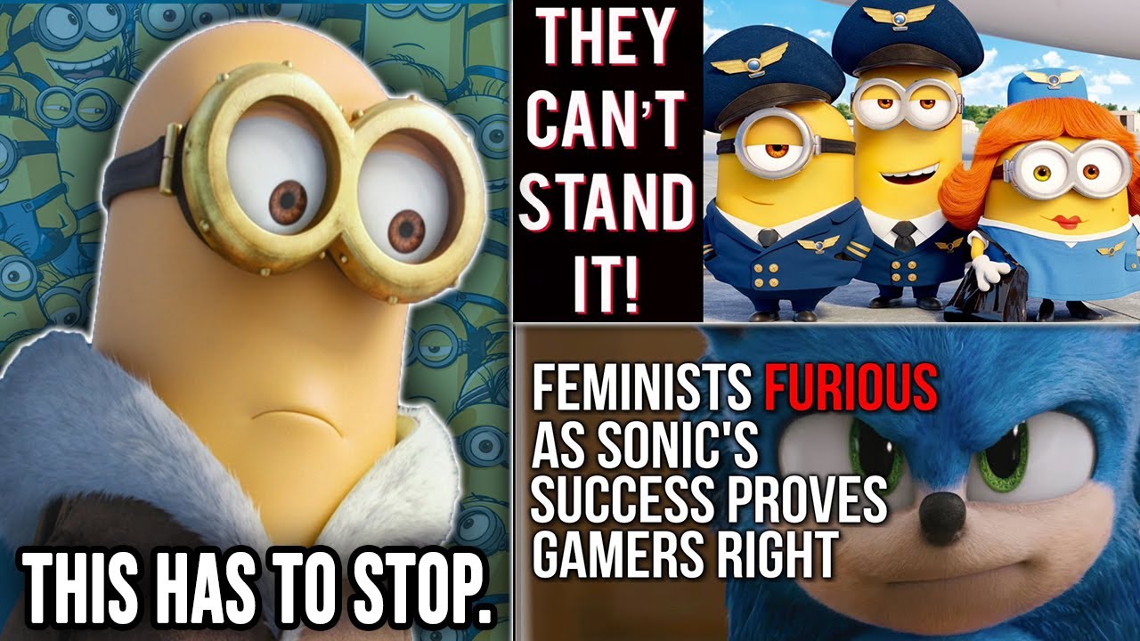 ‘Minions are Anti-WOKE!’ - Anti-SJWs INSANE Politicisation of MINIONS (!?) and Sonic The Hedgehog