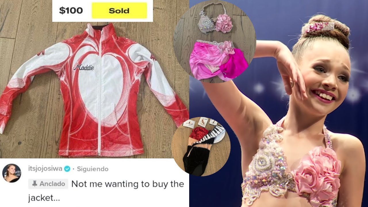 Maddie Ziegler vende TODOS sus vestuarios de Dance Moms