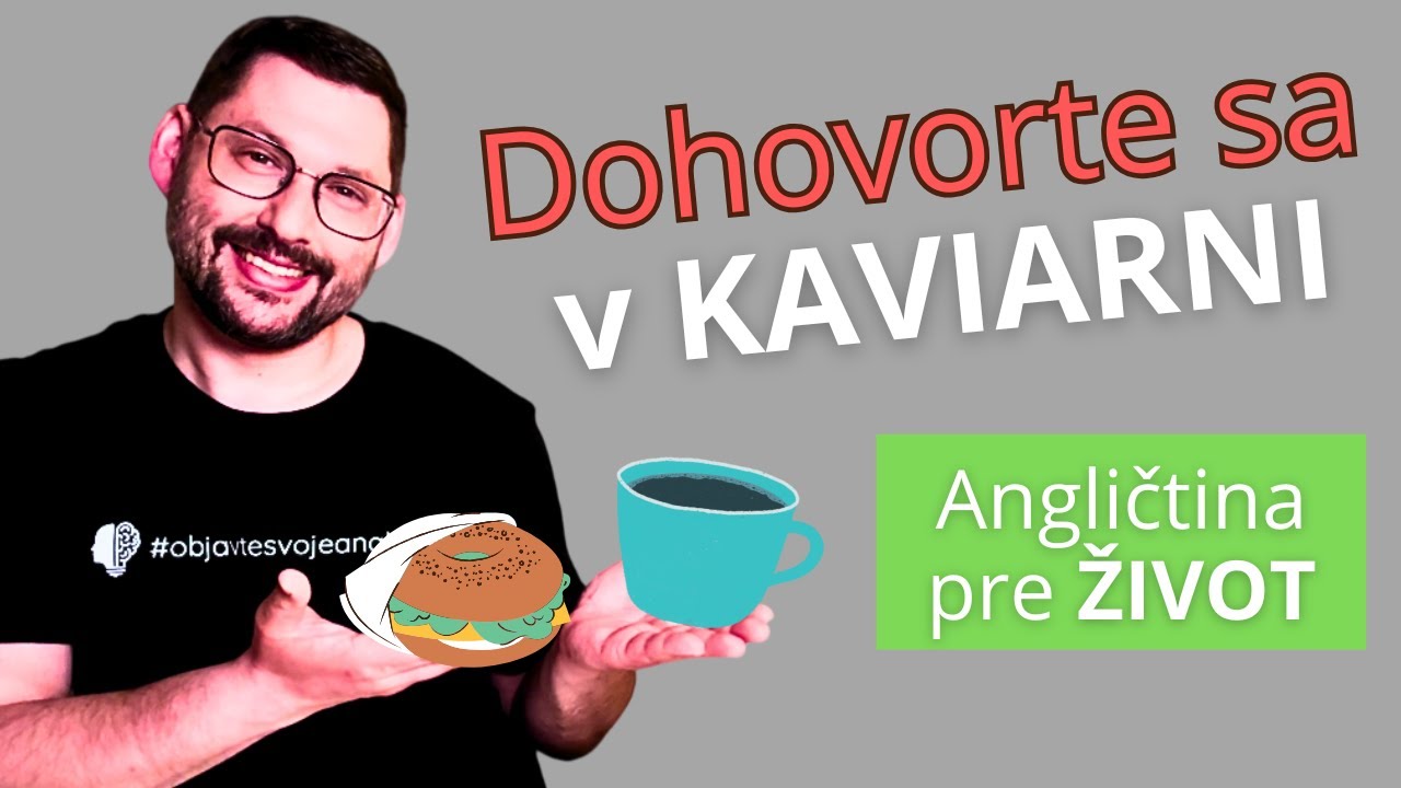 ANGLICKÉ frázy v KAVIARNI ☕| AKO sa dohovoriť po ANGLICKY | Angličtina pre samoukov