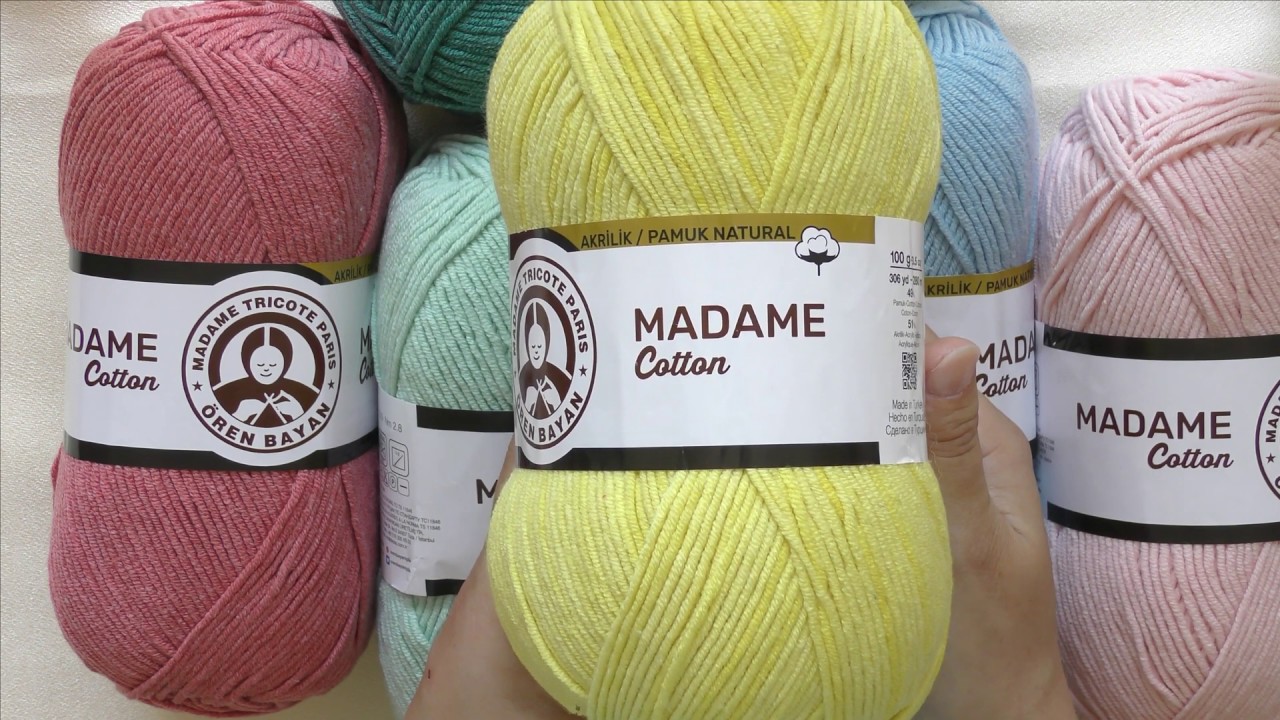 Kilka słów na temat...włóczki Madame Cotton