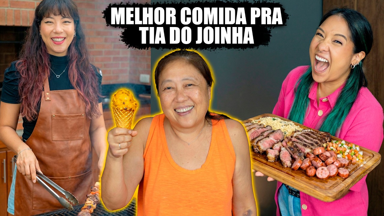 MELHOR COMIDA DO APLICATIVO PARA A TIA DO JOINHA GANHA | Blog das irmãs