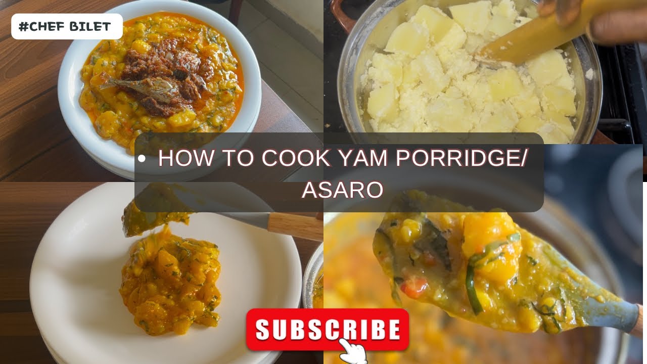 How to Prepare Nigerian Yam Porridge like a pro 