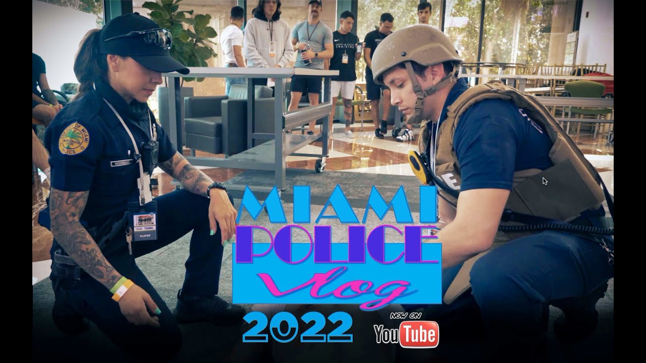 Miami Police VLOG: POLICE & FIRE RESCUE TRAINING