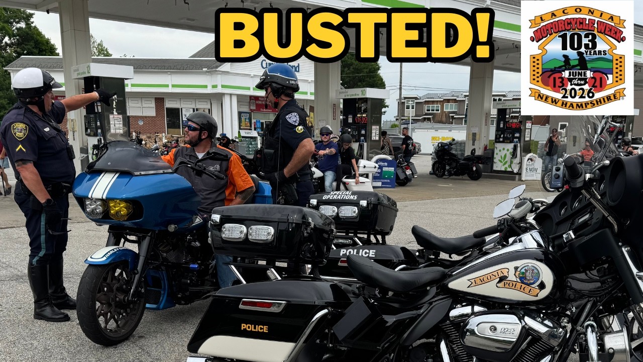 Policja zaostrza zasady Tygodnia Motocyklowego w Laconia! Organy ścigania wystawiają szybkie moto...