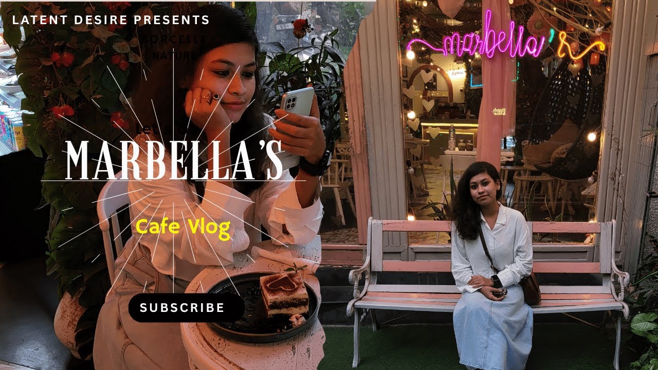 My birthday Vlog | Marbella's cafe | কলকাতার asthetic cafe এর খোঁজ চাও?| food reviews | #marbella