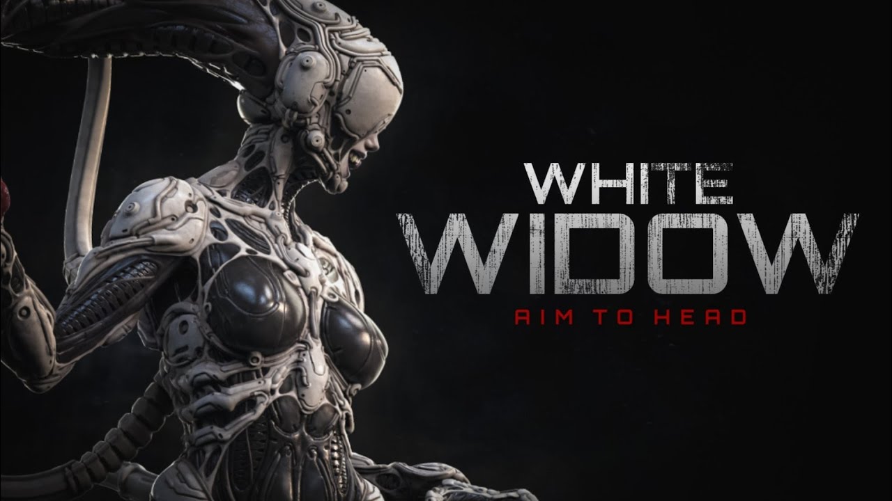 2 HOURS Dark Cyberpunk / EBM / Industrial Bass Mix 'White Widow' [Copyright Free]