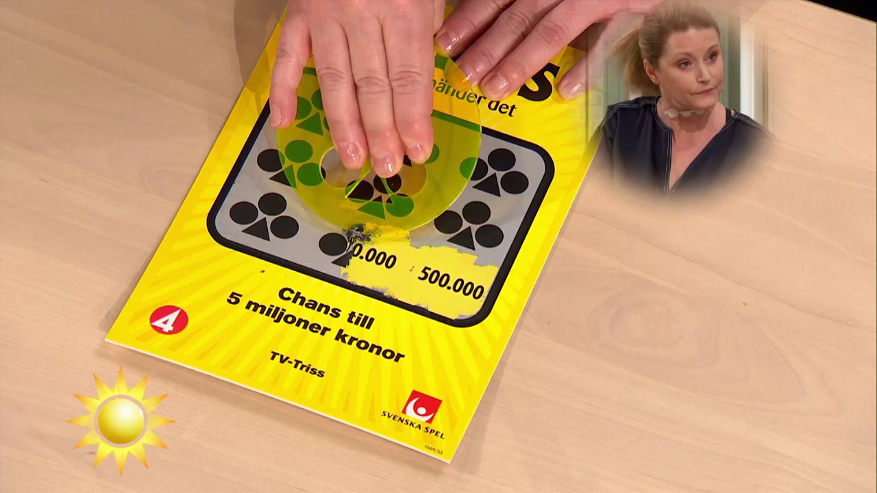 Göteborgaren Sara slumpar fram en dundervinst i triss! - Nyhetsmorgon (TV4)