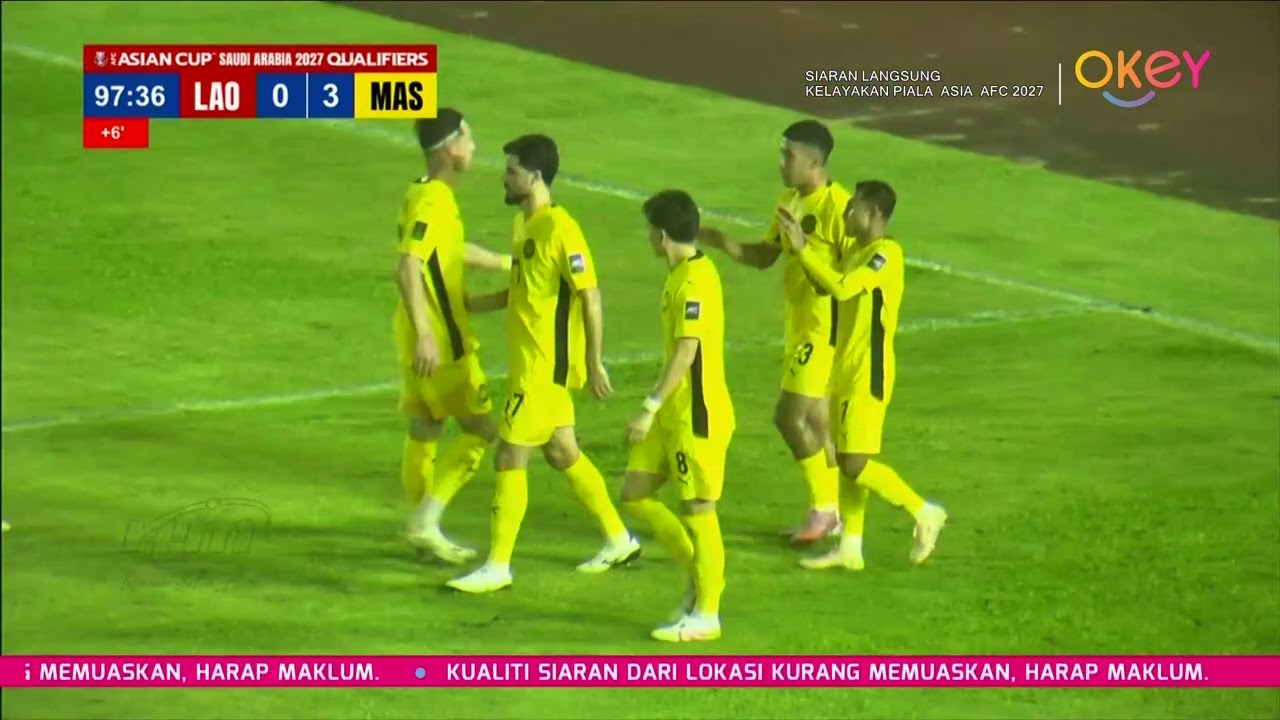 TV Okey Technical Difficulties during AFC Asian Cup Qualifiers - 9 October 2025