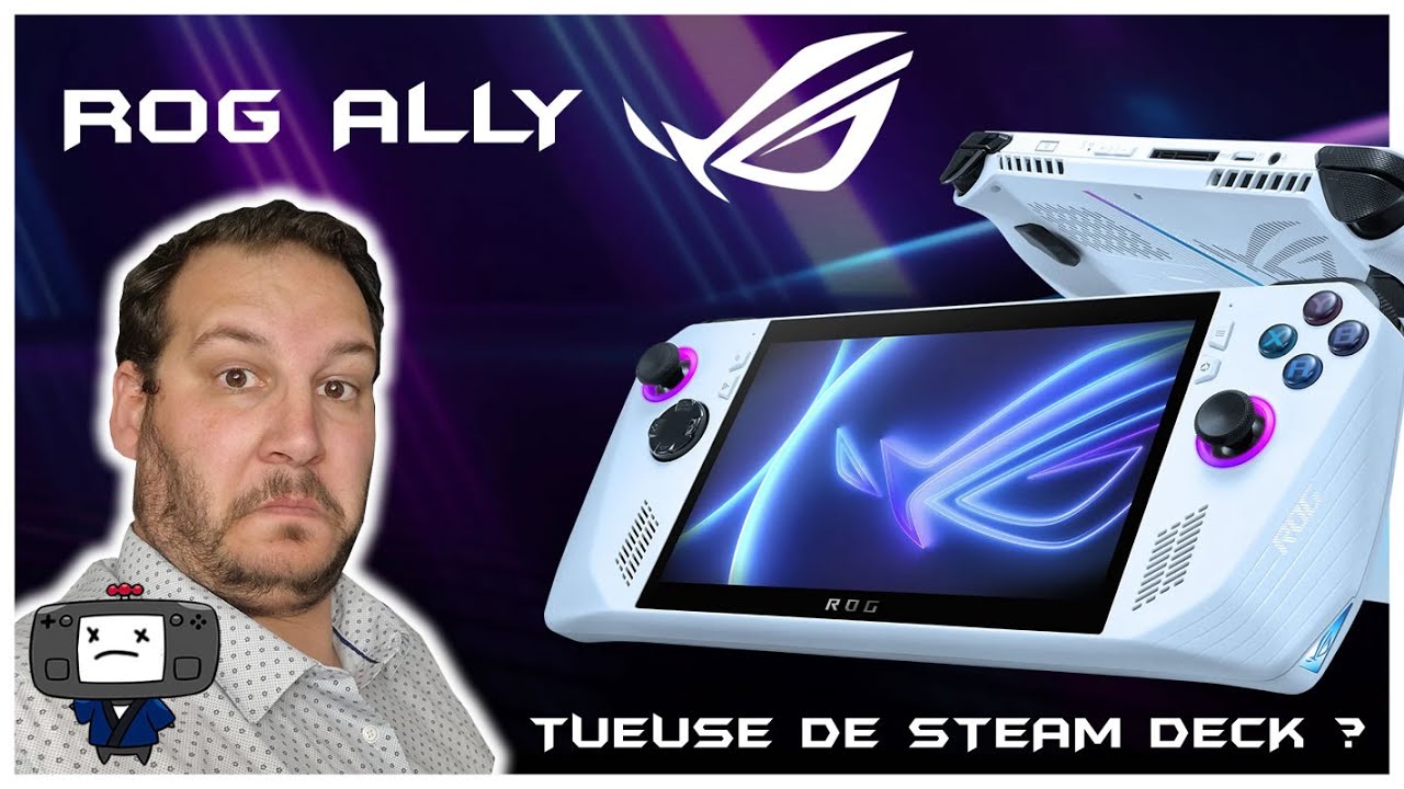 ASUS ROG Ally, la petite console tueuse de Steam Deck ?