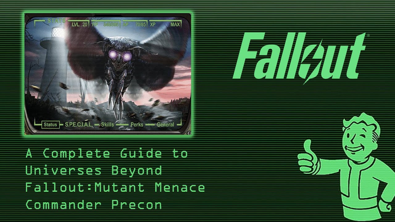 Полное руководство по Fallout - Mutant Mayhem Commander Precon!