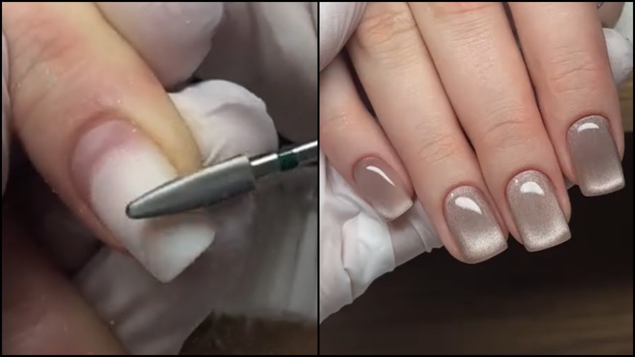 Hard Gel On Natural Nails For Beginners | Hard Gel Nails Tutorial