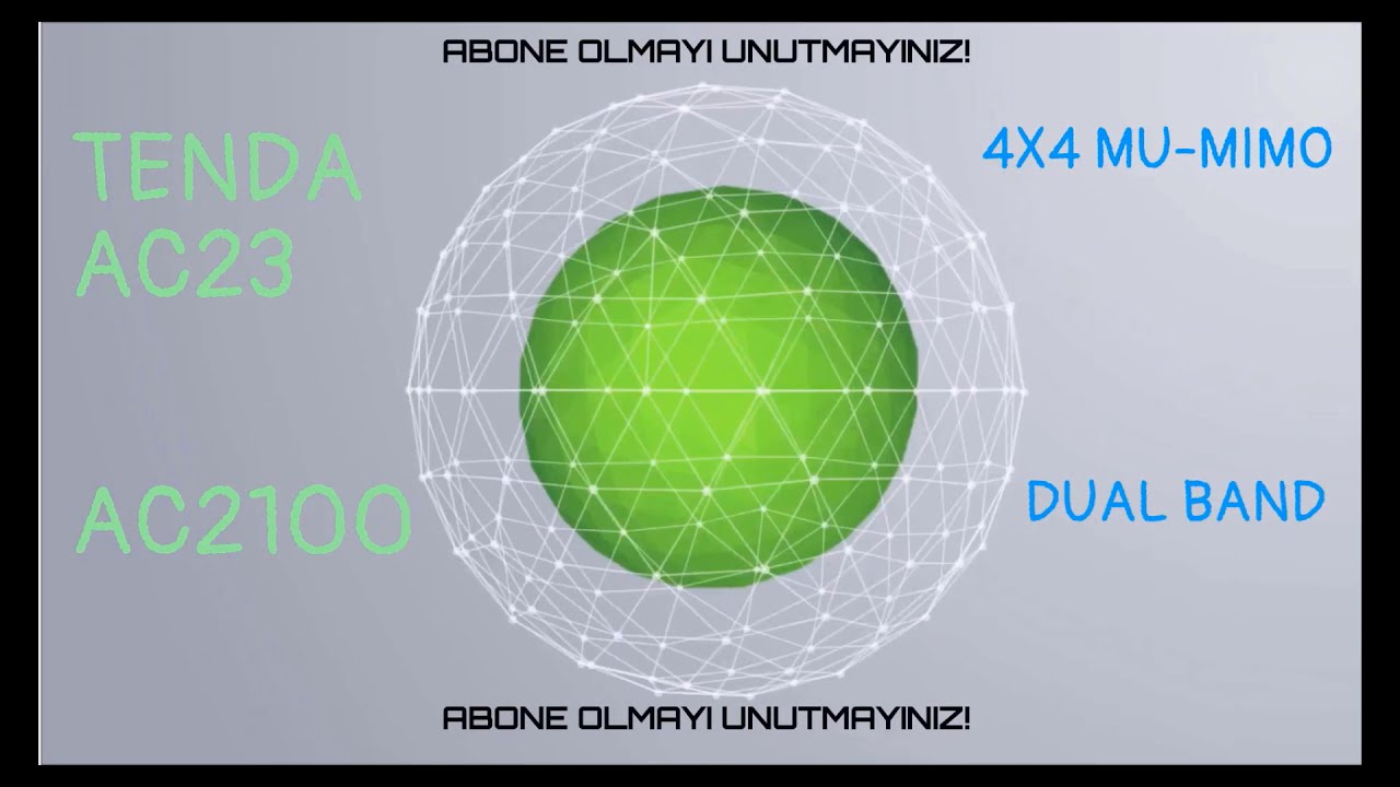 TENDA AC23 Router Tanıtım ve Kurulum - Mükemmel Kablosuz Bağlantı - 3 FARKLI ÖZELLİK İLE AC23!