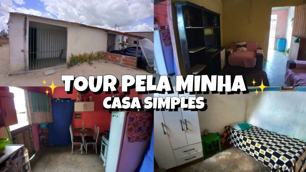 TOUR PELA MINHA CASA (SIMPLES) 🏠✨️
