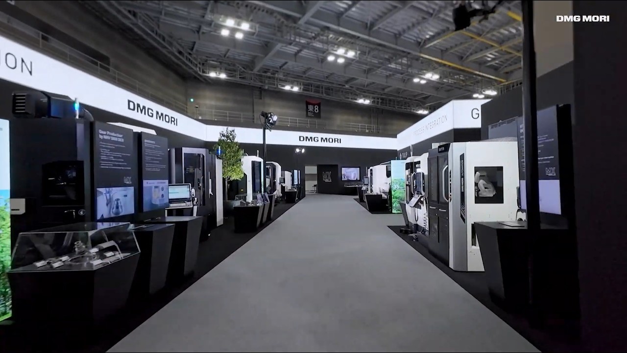 Digest video of the DMG MORI booth at JIMTOF 2024