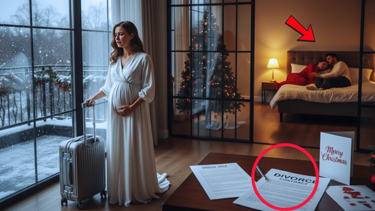 While He Was with His Mistress on Christmas Eve, His Pregnant Wife Sold the House and Left Divorce P