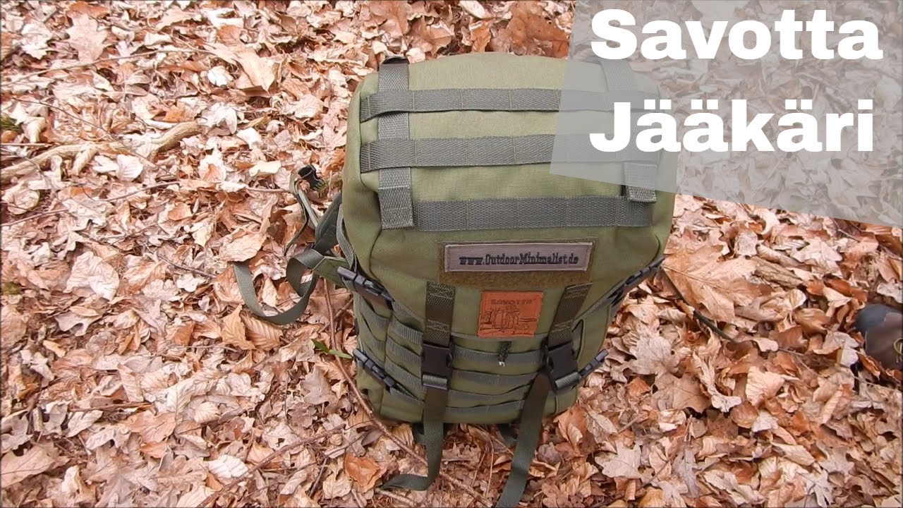 Savotta Jäger M (Jääkäri M) - Bushcraft Rucksack für die Ewigkeit