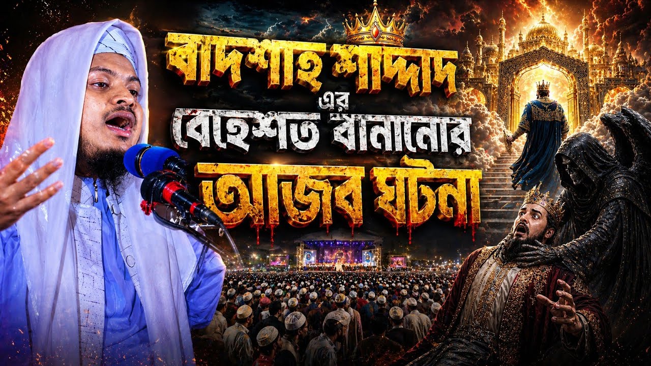 শাদ্দাদের বেহেশ বানানোর আজিব ঘটনা শুনে সবাই মুগ্ধ হয়েছে মুফতি মেছবাহ উদ্দিন যশোরী Mesbah Uddin jasho
