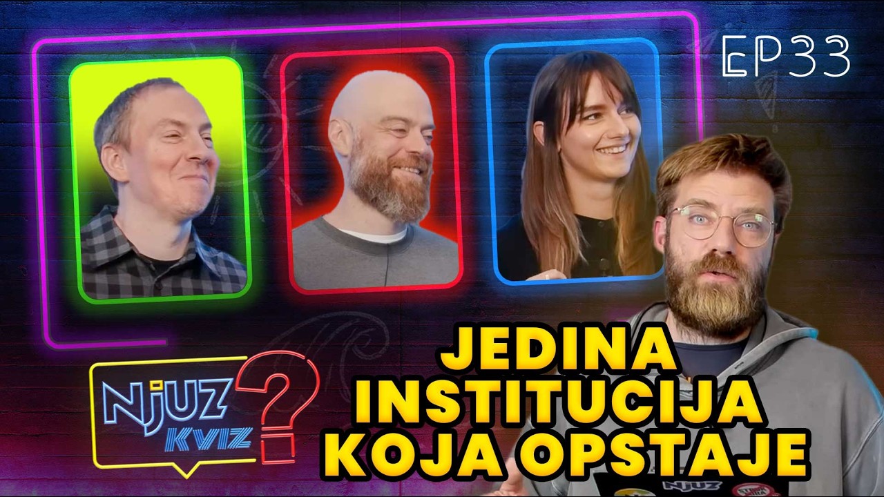 Najzbunjeniji Memedović opet vodi kviz opšteg (ne)znanja : Njuz Kviz ep33