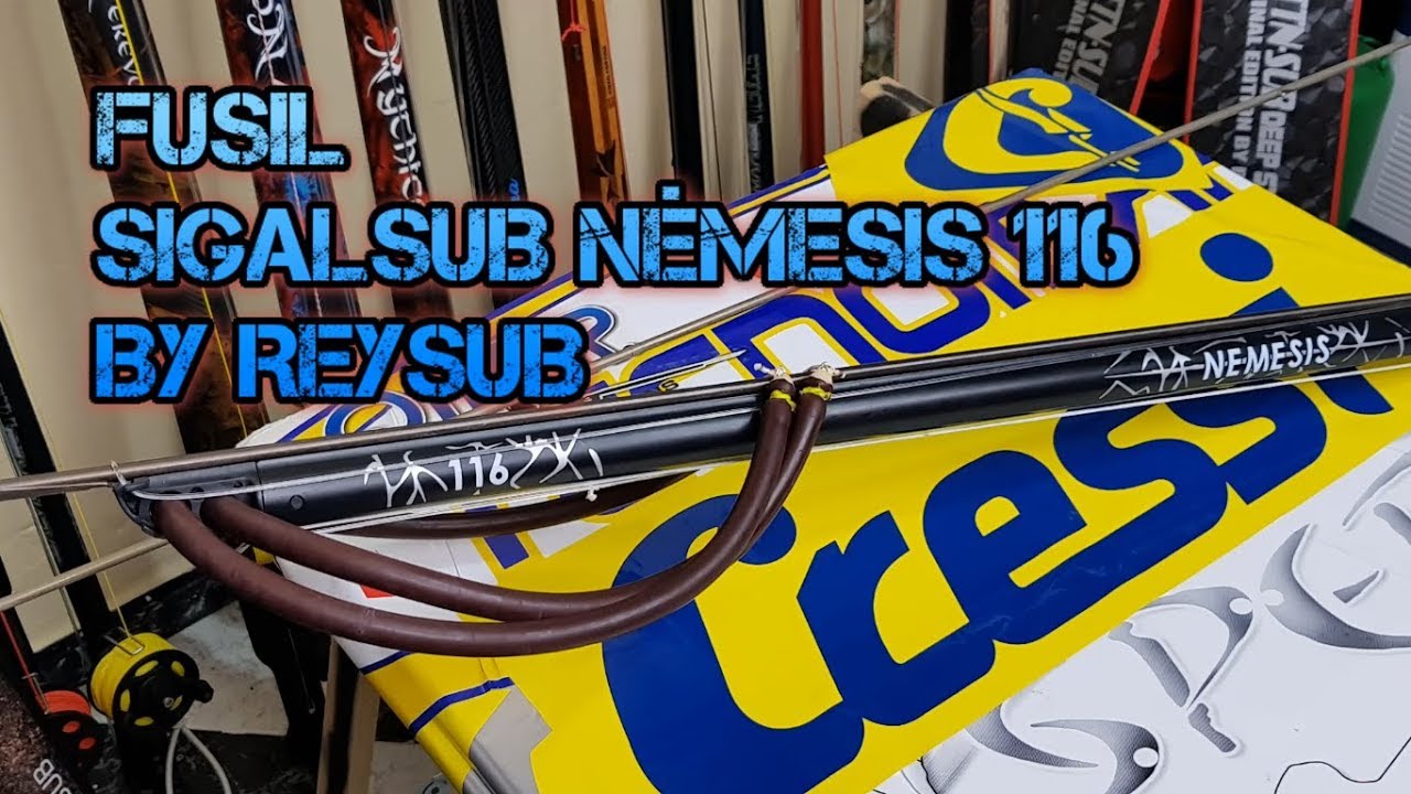 SIGALSUB NÉMESIS PRO 116 SPEARGUN PESCA SUBMARINA REVIEW BY REYSUB