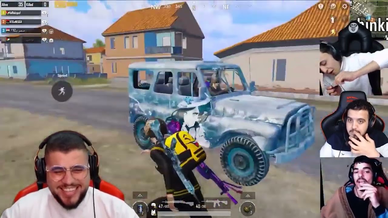 - من الذاكرة -كواليس تحدي ابو سروال للتيم الزراب تقليد البرنامج العراقي 🇵🇸🇵🇸😂-PUBG MOBILE