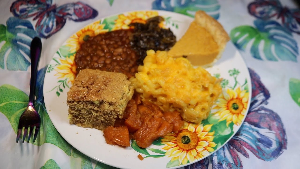 Enjoying My Thanksgiving Plate ASMR Eating Sounds