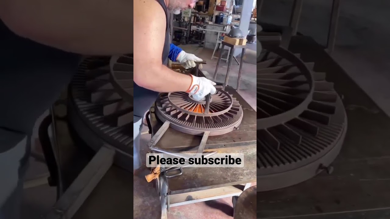 Amazing melting glass