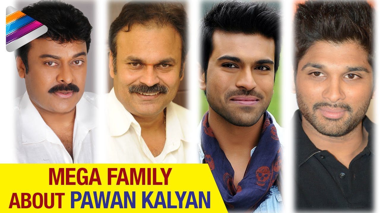 Mega Family about Pawan Kalyan | Chiranjeevi | Allu Arjun | Ram Charan | Telugu Filmnagar