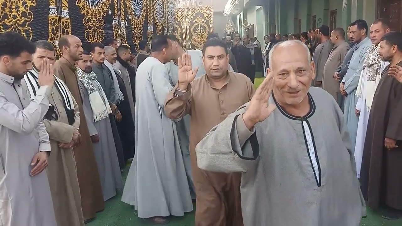  السبت 14/2/202كفرعبد الله عزيزه منياقمح شرقيه عزاء مرحوم حاج كسبان هاشم ابن اخت الاستاذ ناجي الحش