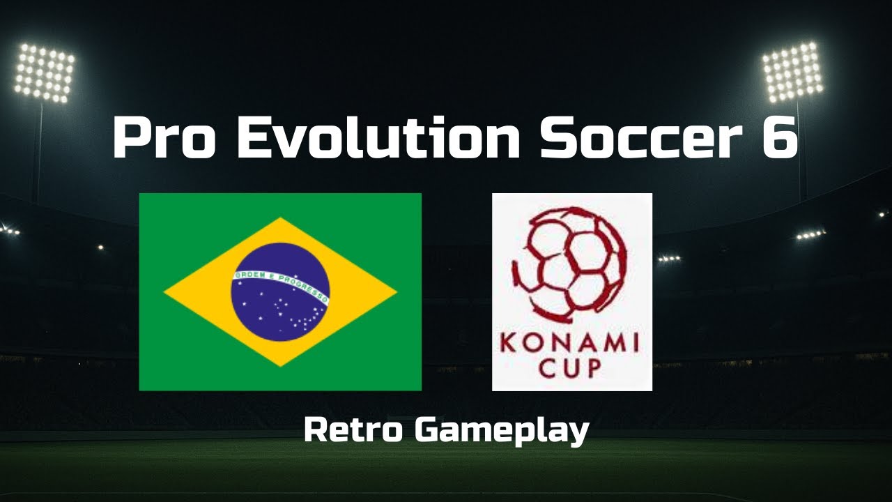 PES 6 | Konami Cup: Brazil Journey | Full Retro Gameplay [No Commentary]