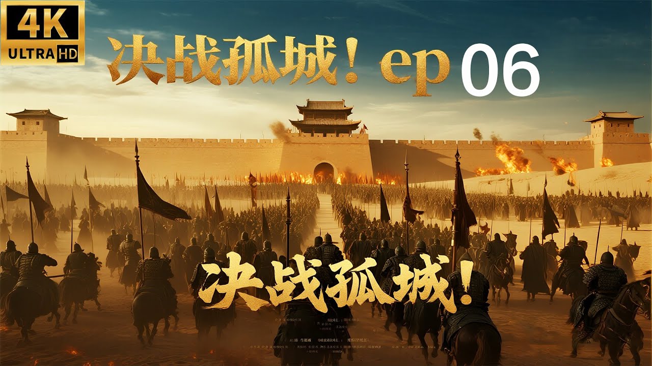 2026必看战争电影！孤城决战！20万黑甲重骑兵大军压境，元帅黄晓明死战不退轻松歼灭大军！#kungfu #战争 #黄晓明 #刘昊然 #最新电视剧 #movies #历史传奇 06