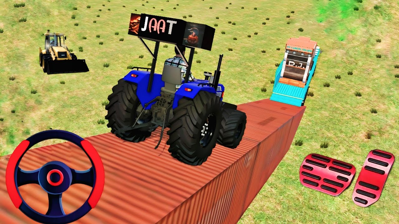DJ and Tractor Loading on Truck 🚚🔥 | Truck Simulator Game #truck #trector #dj gaming 