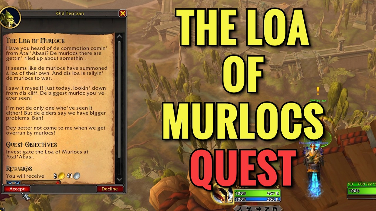 The Loa Of Murlocs Quest (WoW Midnight)