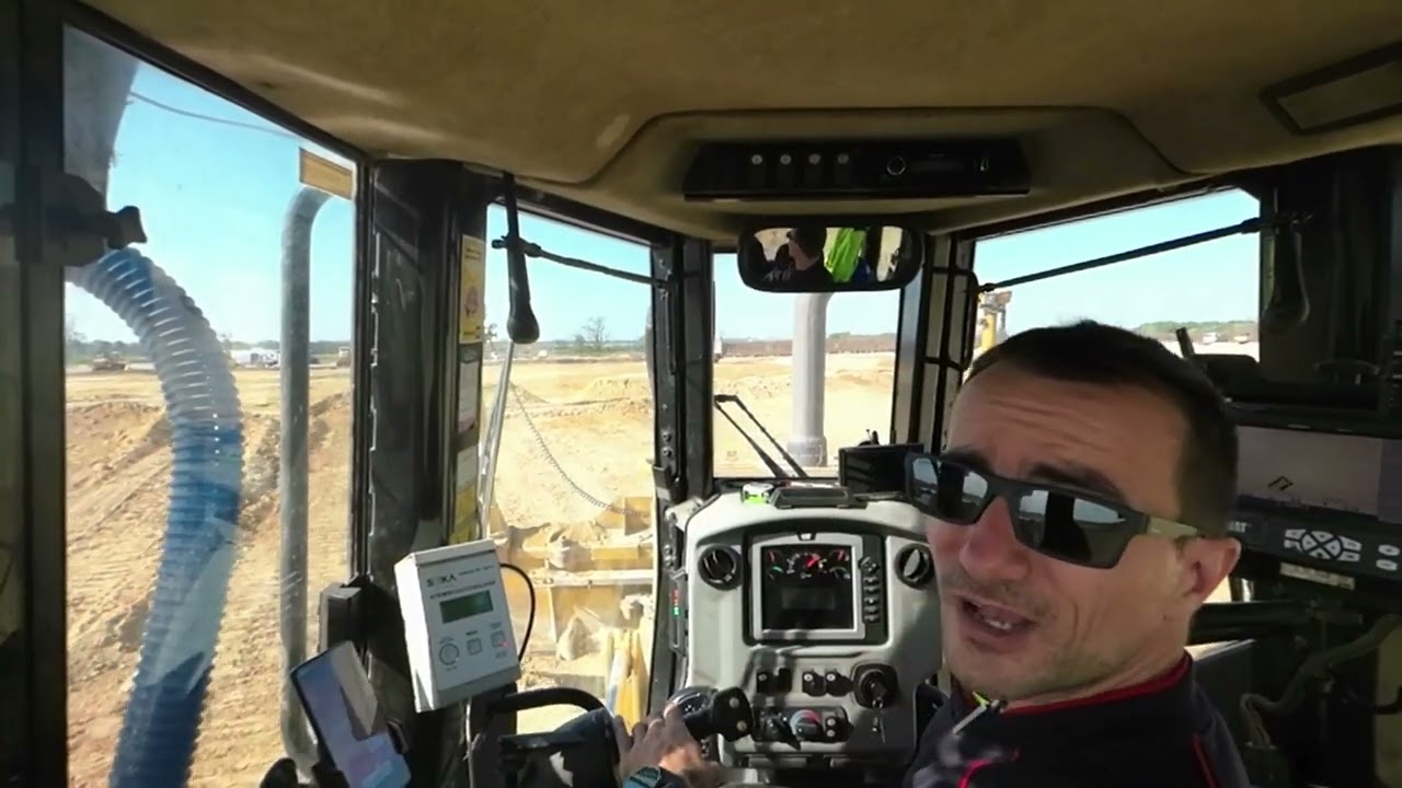 CAT D6N + Trimble