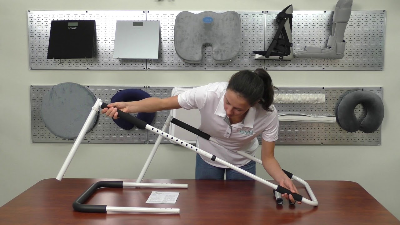 How To Assemble The Bed Safety Rail - Vive Health