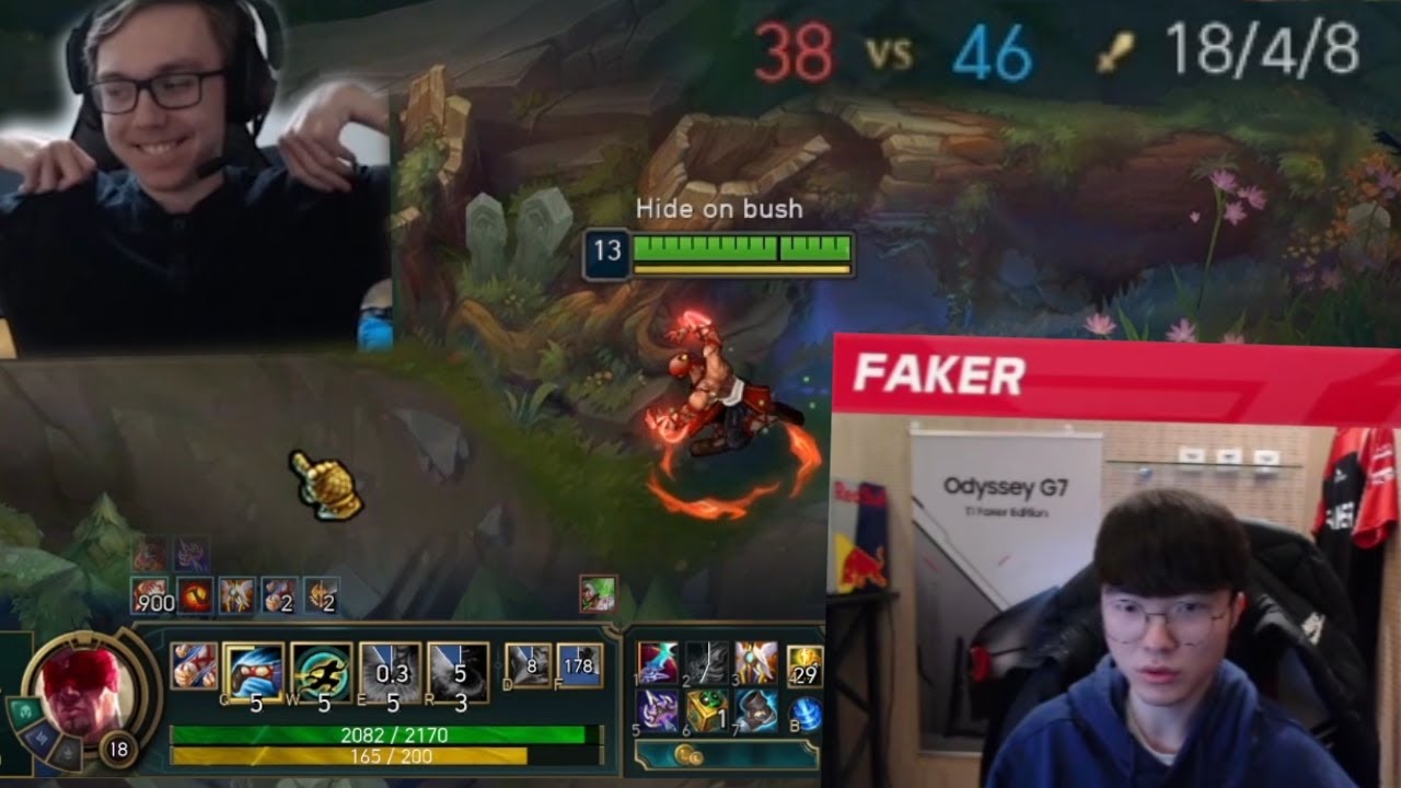 T1 Faker Puts On a Lee Sin Clinic! Faker & Thebausffs Hard Carry - Best of LoL Stream Highlights