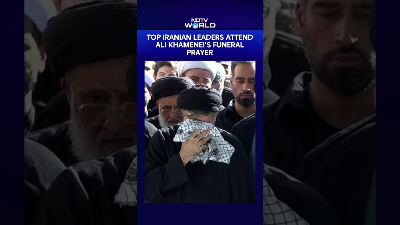 Iran&rsquo;s Top Leaders Attend Khamenei&rsquo;s Funeral Prayer at Tehran&rsquo;s Mosalla Mosque