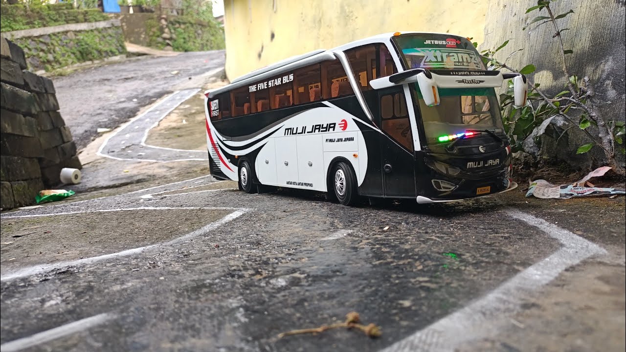 MEMBUAT JALAN SITINJAU LAUIK BUAT MAIN MINIATUR TRUK OLENG Dan BIS RC OLENG