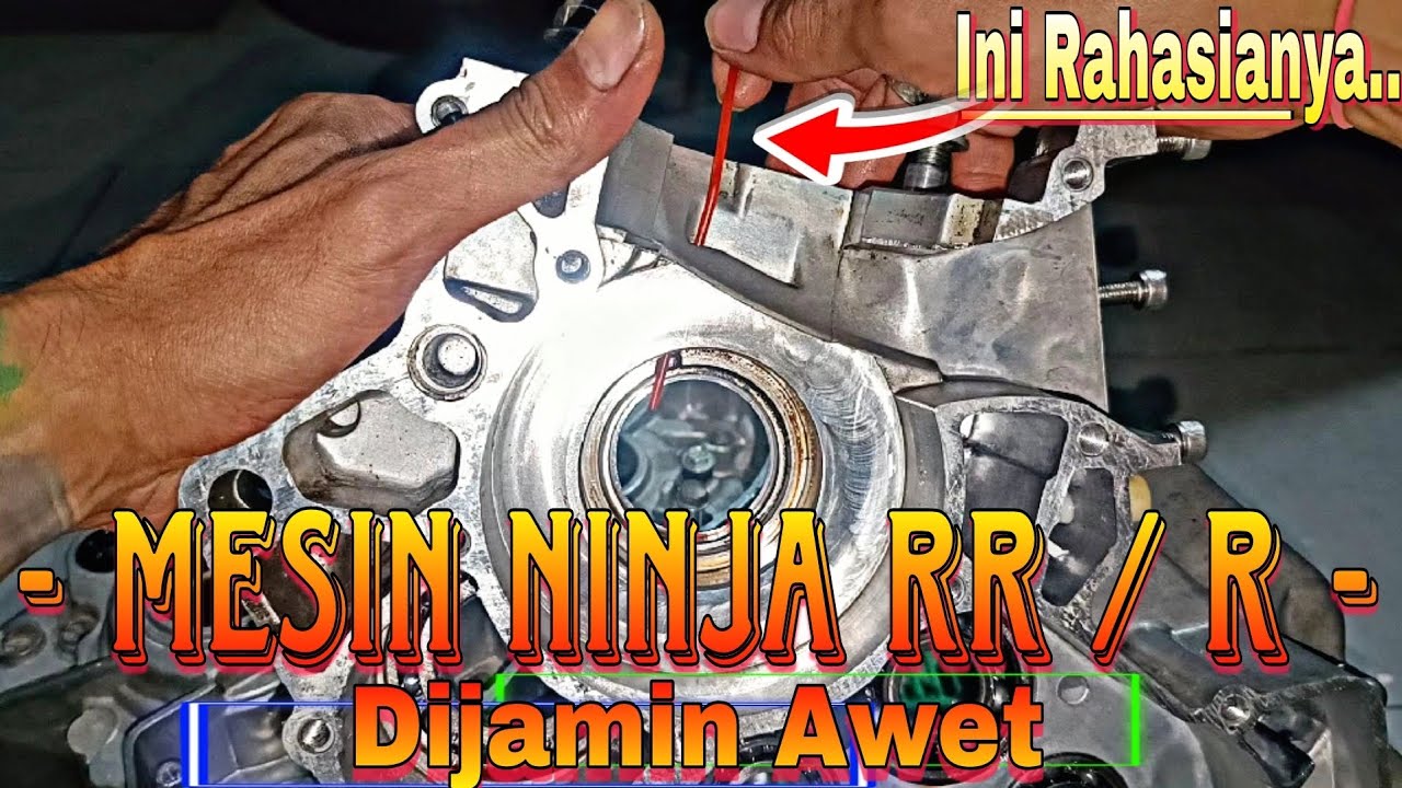 Cara Merawat Mesin Ninja RR/ R Agar Awet