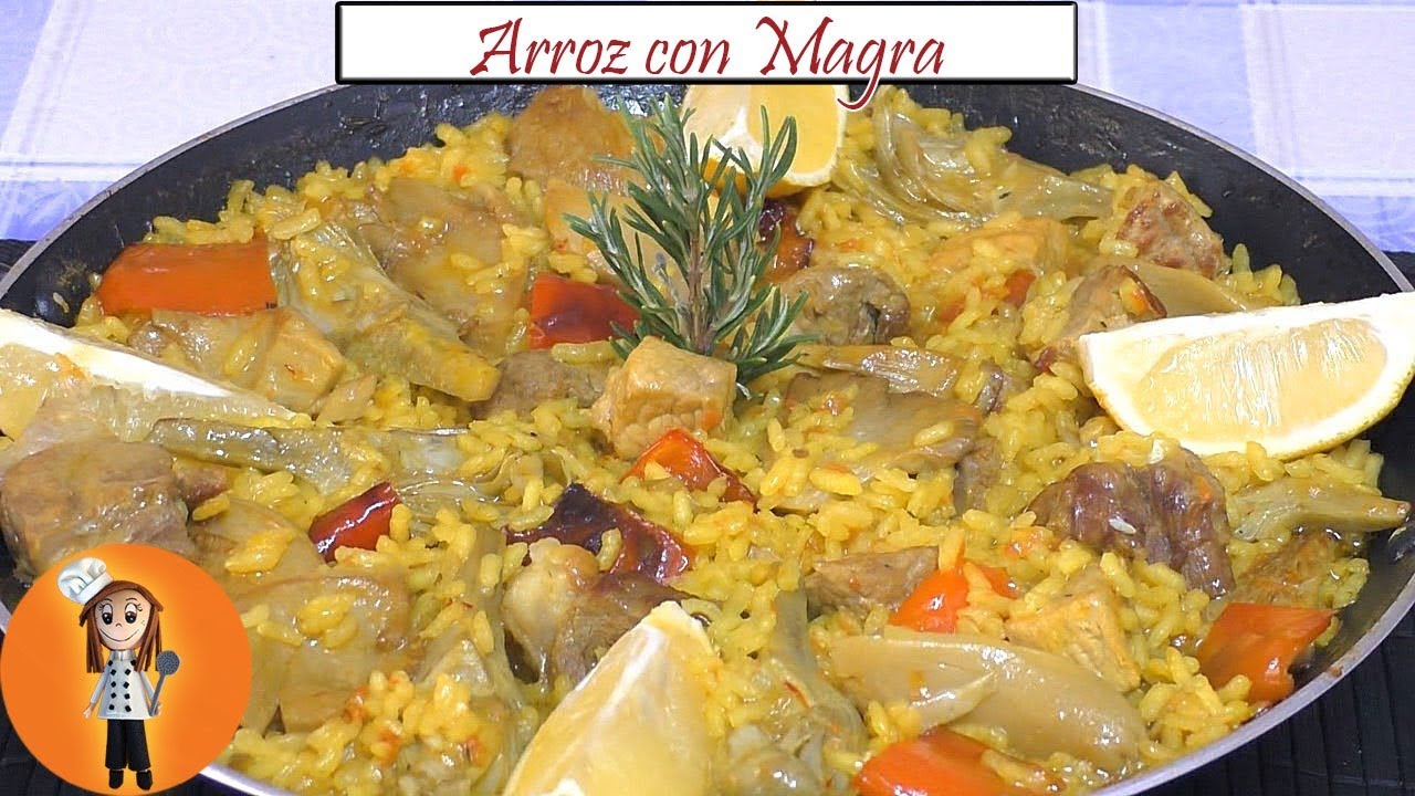 Arroz con magra de cerdo y cordero | Receta de Cocina en Familia