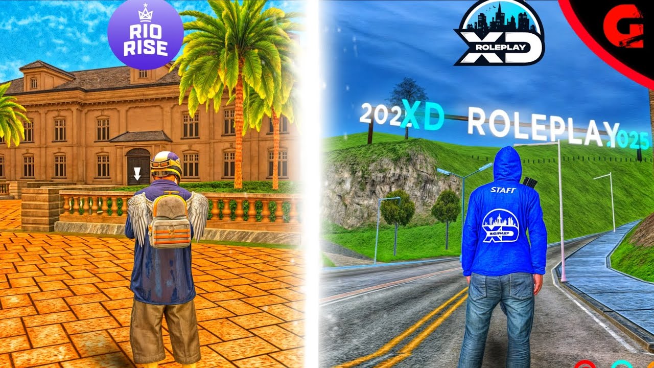 Achei UM JOGO Muito PARECIDO Com Rio Rise Roleplay 😨 (VIREI ADM)