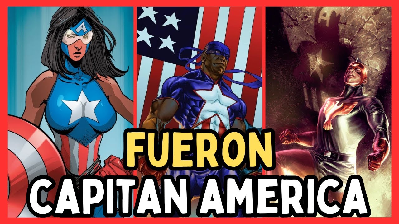 10 PORTADORES del ESCUDO del CAPITAN AMERICA