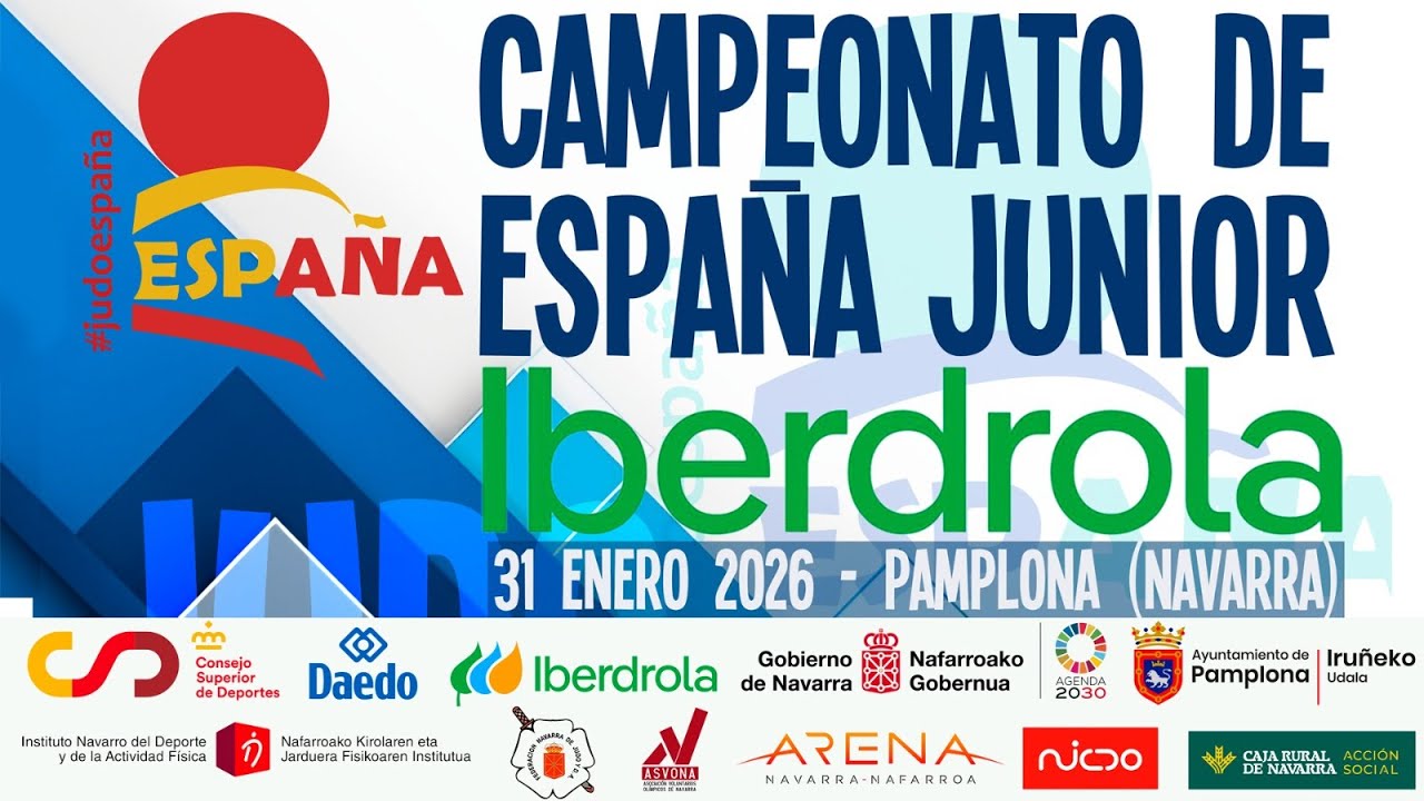 Campeonato de España de Judo Junior Iberdrola 2026 - TATAMI 3