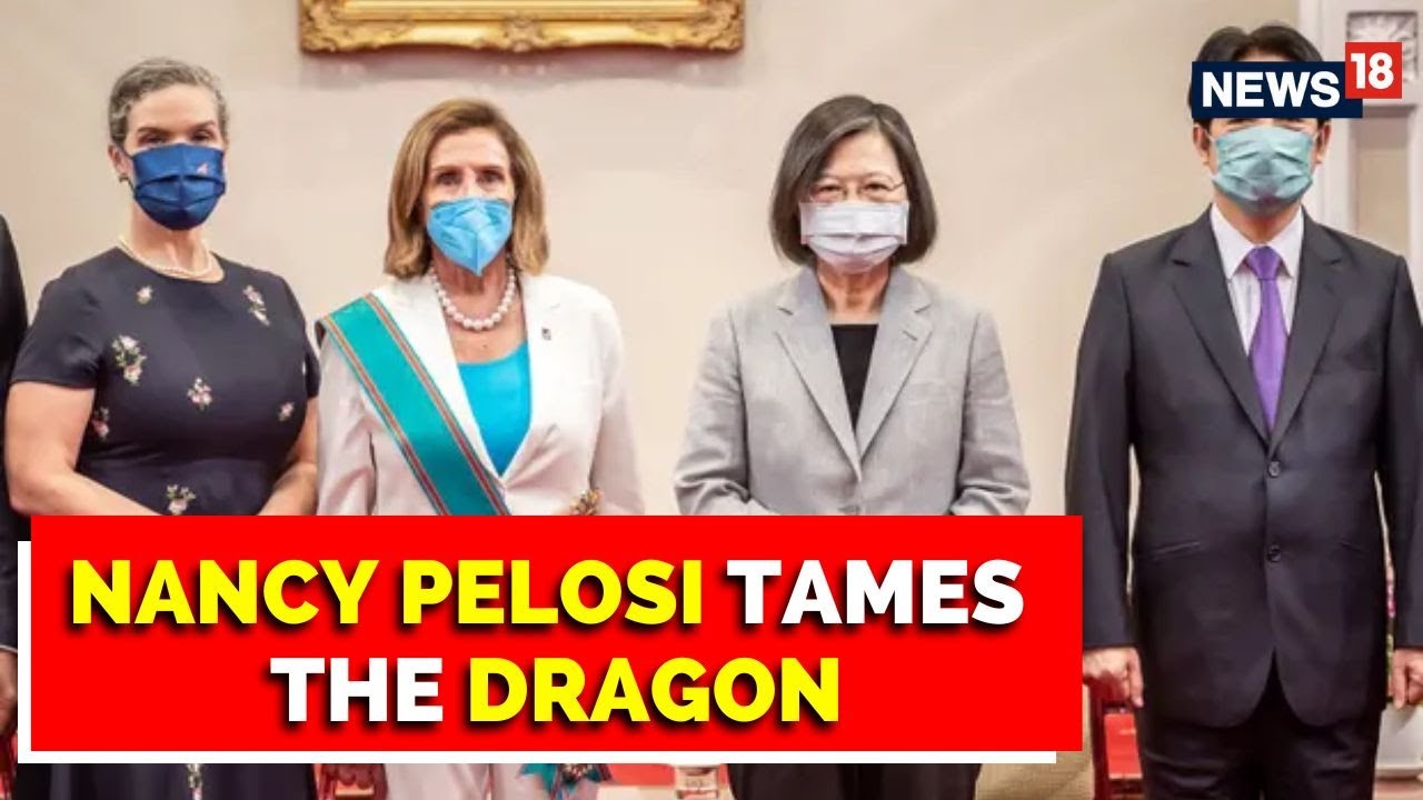 Nancy Pelosi Tames The Dragon During Taiwan Visit, Declares 'U.S With Taiwan' | English News